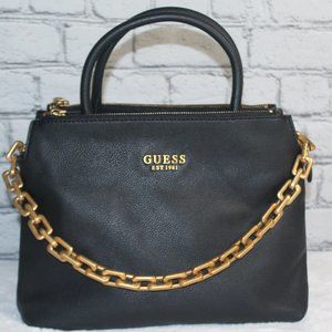 Guess Turin Tri-Compartment Satchel